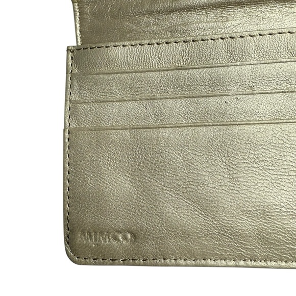 Mimco Teal Green Leather Wallet - Picture 5 of 8